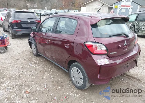 2023 Mitsubishi Mirage Es/Le из США, поврежденный, VIN ML32AUHJ2PH001479